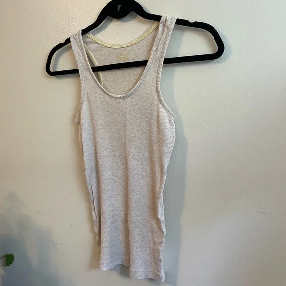 SO | Beige Racerback Tank | Size Small - Picture 5 of 9